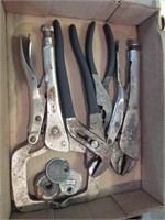 vise grips and pliers
