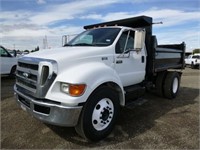 2008 Ford F650 S/A Dump Truck