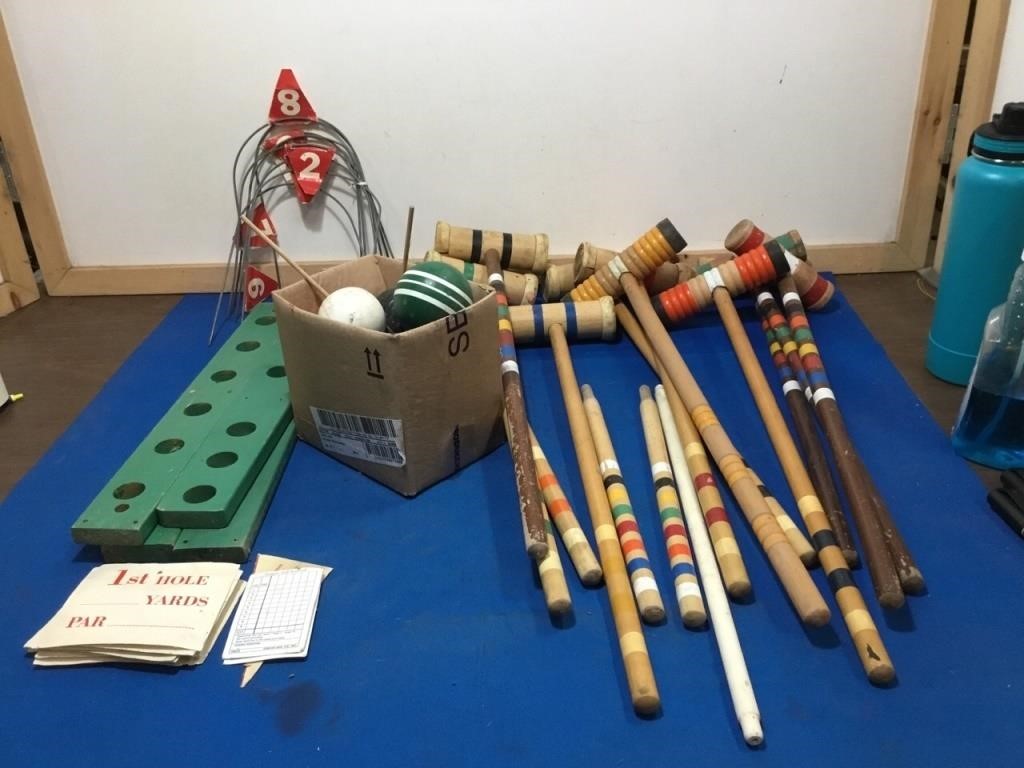 Croquet set