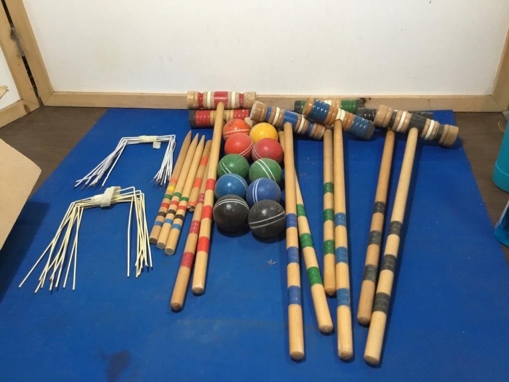 Croquet set