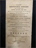 1852 LADIES’ INDISPENSABLE ASSISTANT BOOK