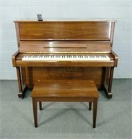 Yamaha Upright Piano And Bench
