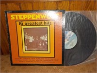 Steppen Wolf 16 Greatest Hits Vinyl record album