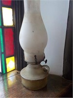 Socony fount oil lamp