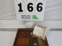 Vintage Leather Wallets & Wall Hanging