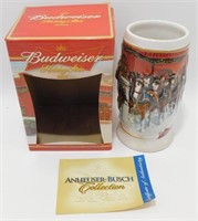 Budweiser 2006 Holiday Stein "Sunset at the