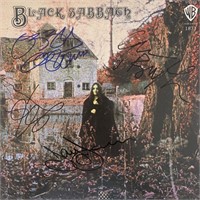Black Sabbath signed album