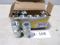 AIR HOSE COUPLER 1/4" M 3/8" FPT 10 EACH