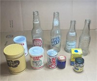 ADVERTISING BOTTLES & TINS