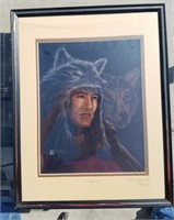 "Wolfman" Art By Marguerite Fields