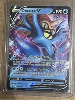 Pokemon Omastar V Ultra Rare Holo - 035/195t