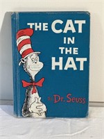 1957 cat in the hat by Dr. Seuss book