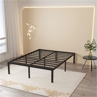 Maenizi 16 King Bed Frame, 3000 lbs Support