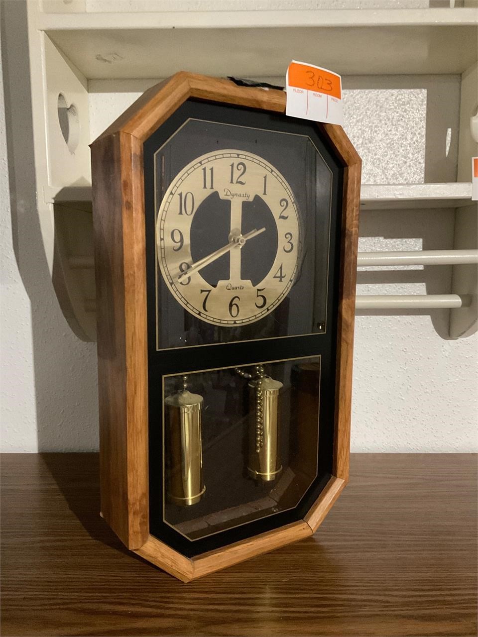 Dynasty Wooden Wall Clock