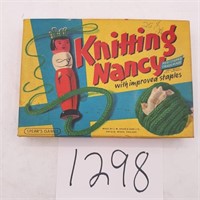 Vintage "Knitting Nancy"