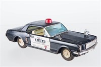 Tin Litho FBI Car