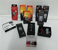Vaping coils and other pieces