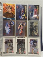 Estate Lot of Nascar Sports Cards In Binder