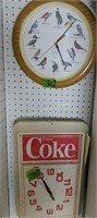 Coca-cola Clock, Bird Clock, Shelf