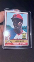 1976 Topps Jim Rice Red Sox