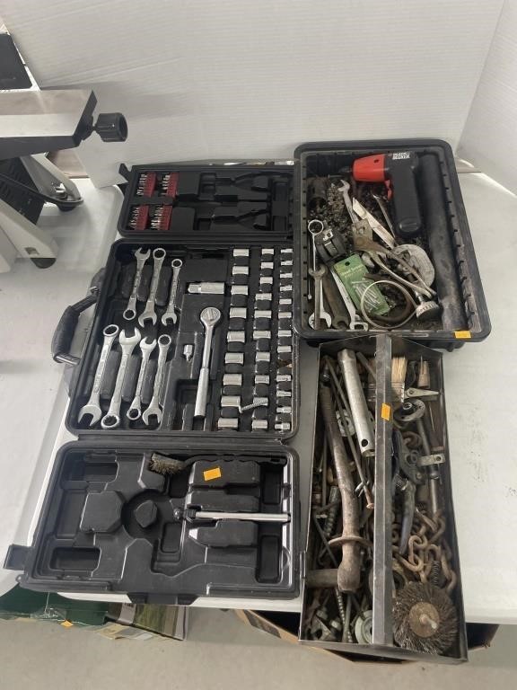 Wrench/socket set , misc