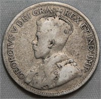 Canada 25 Cents 1934