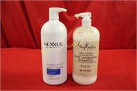 Shea Moisture Shampoo, Nexxus Conditioner