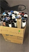 BOX OF MOVIE POSTERS