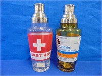 (2) First Aid & Booze Min Novelty Cocktail Shakers