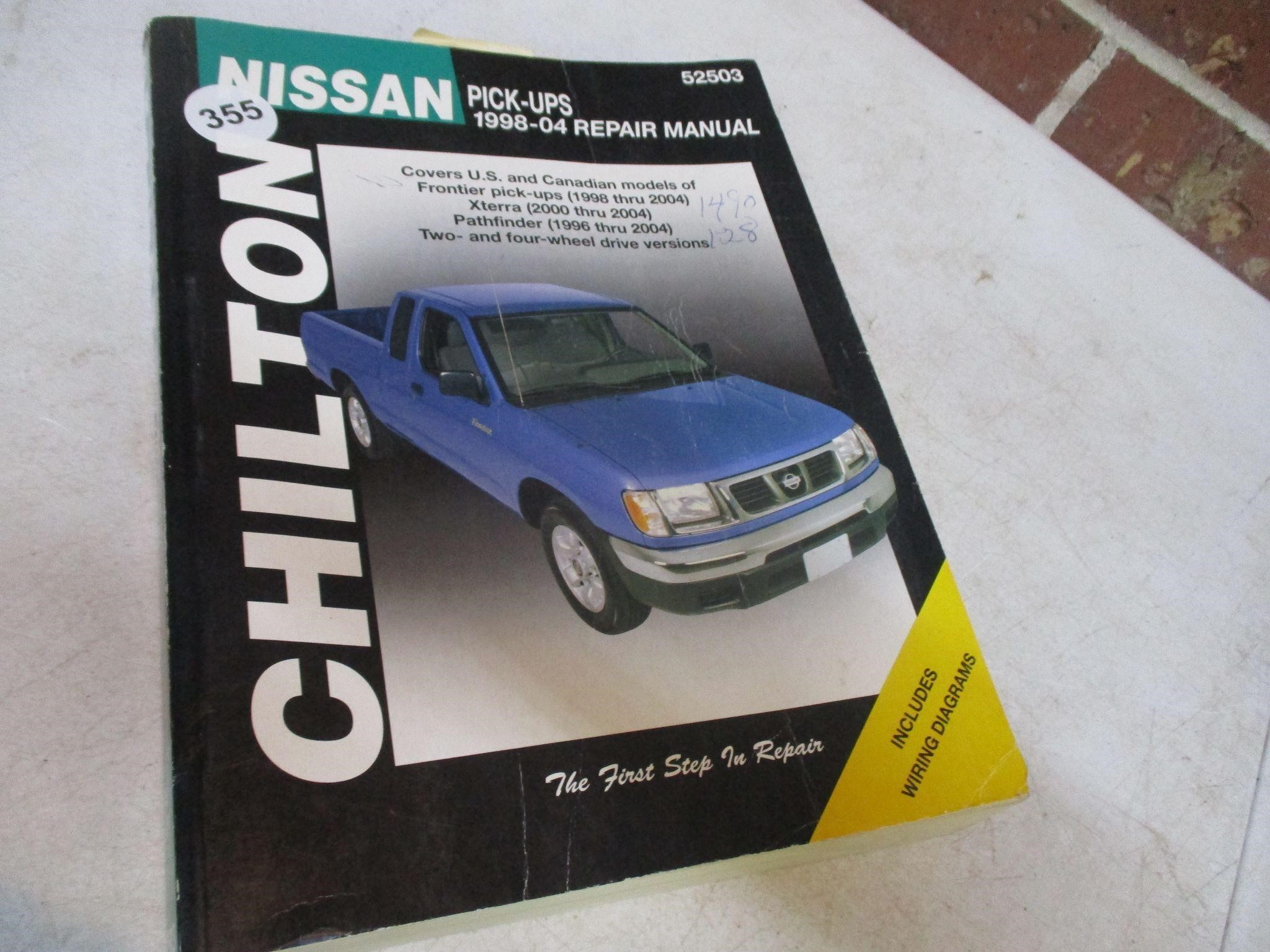 Chilton Nissan 1998-2004 Repair Manual