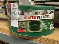 Heated Pet Bowl Like New
