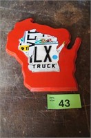 Wisconsin License Plate Decoration