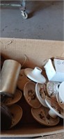 Lot of Lamp Box Mounts & Vintage Lights.