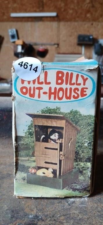 Vintage Hillbilly Out-House Novelty Toy.