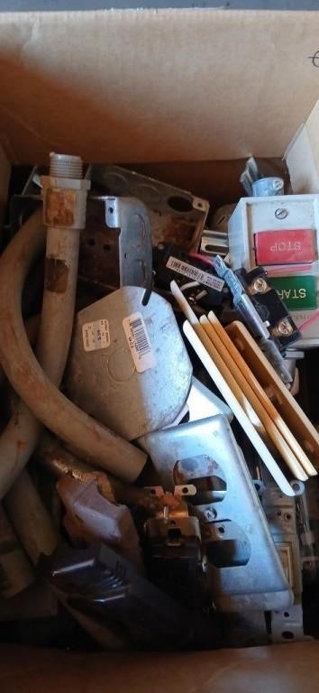 Lot of Electrical Supplies & Switches.