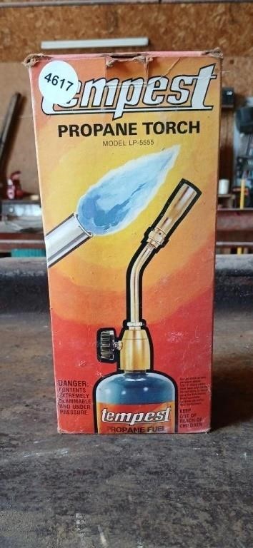 Tempest Propane Torch (New in box).