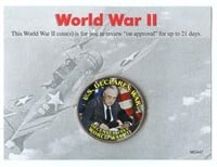 U.S. Declares War Kennedy Half Dollar