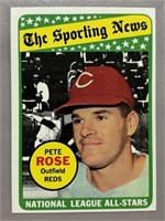 1969 PETE ROSE TOPPS ALL STAR CARD