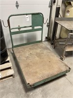 Rolling Shop Cart, Steel, 48" x 36" x 43" Tall