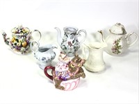 Ceramic Porcelain Coffee Teapots Music Box