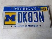 Michigan Plate