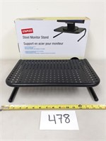 Staples Steel Monitor Stand