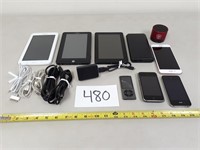 Assorted Phones and Gadgets - As Is