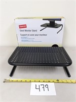 Staples Steel Monitor Stand