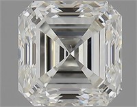 Gia Certified Asscher Cut .60ct Vs2 Diamond