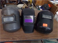 3 welding hoods