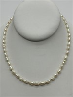14K GF Cultured Rice Pearl Necklace