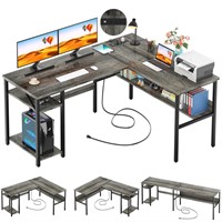 Unikito Reversible L Shaped Desk with Magic Power