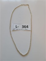 20" Sterling Silver Necklace