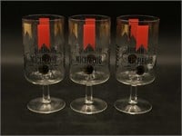 Michelob Set of 3 Glasses